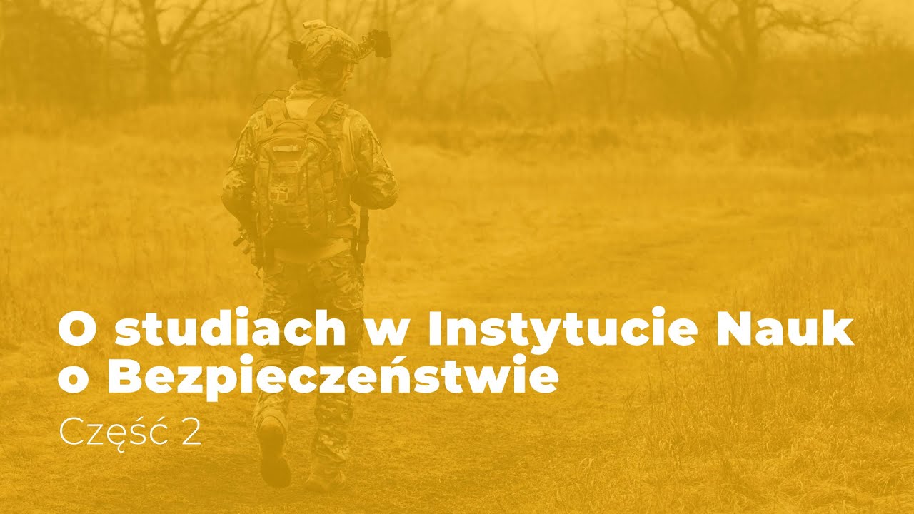 Poznajmy się! Studia w Instytucie Nauk o Bezpieczeństwie UPH