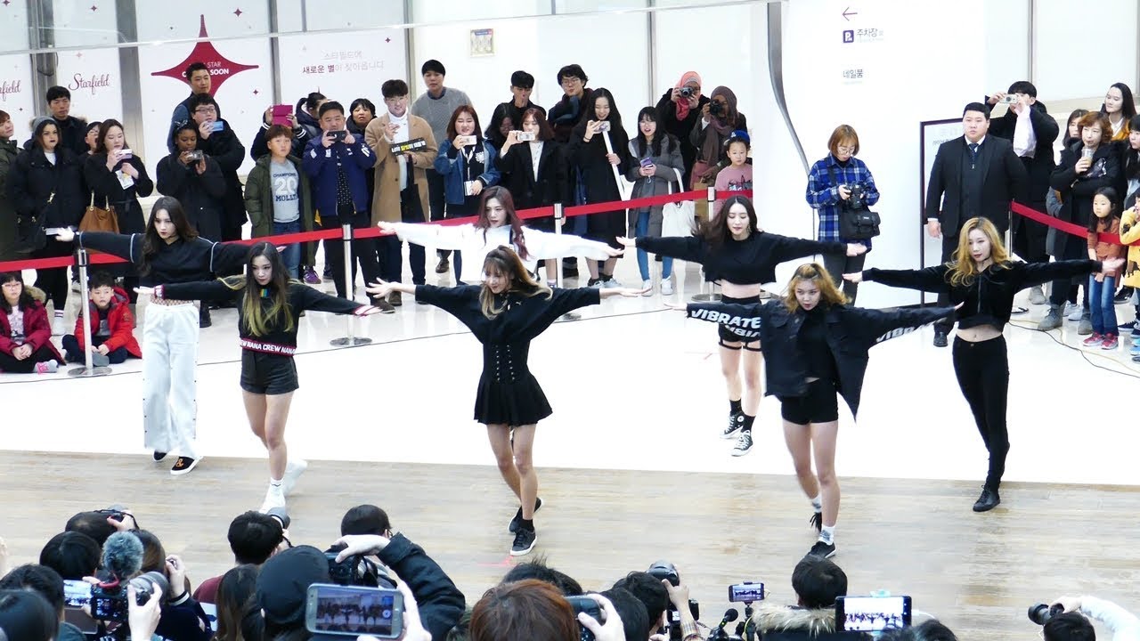 [18.02.10] 드림캐쳐 (DREAMCATCHER) - Chase Me 코엑스몰 버스킹 직캠 4K Fancam