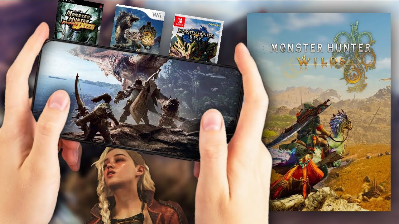 Los juegos de MONSTER HUNTER jugables en ANDROID