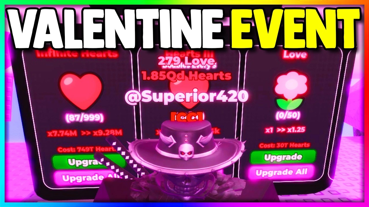 NEW VALENTINE EVENT in Roblox Garden Incremental...