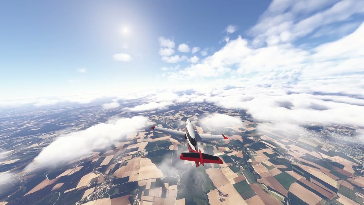 MSFS 2024 Career Flight 4K Ultra HD Pilatus PC-12 EDDM - LFMT / Munich - Montpellier 10.02.2026