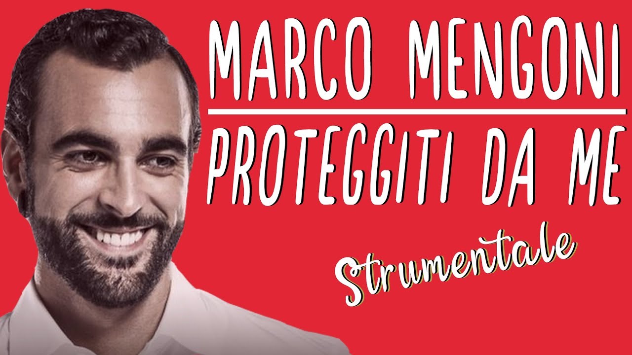 🎹 MARCO MENGONI - Proteggiti da me KARAOKE🎤 (Base Strumentale)