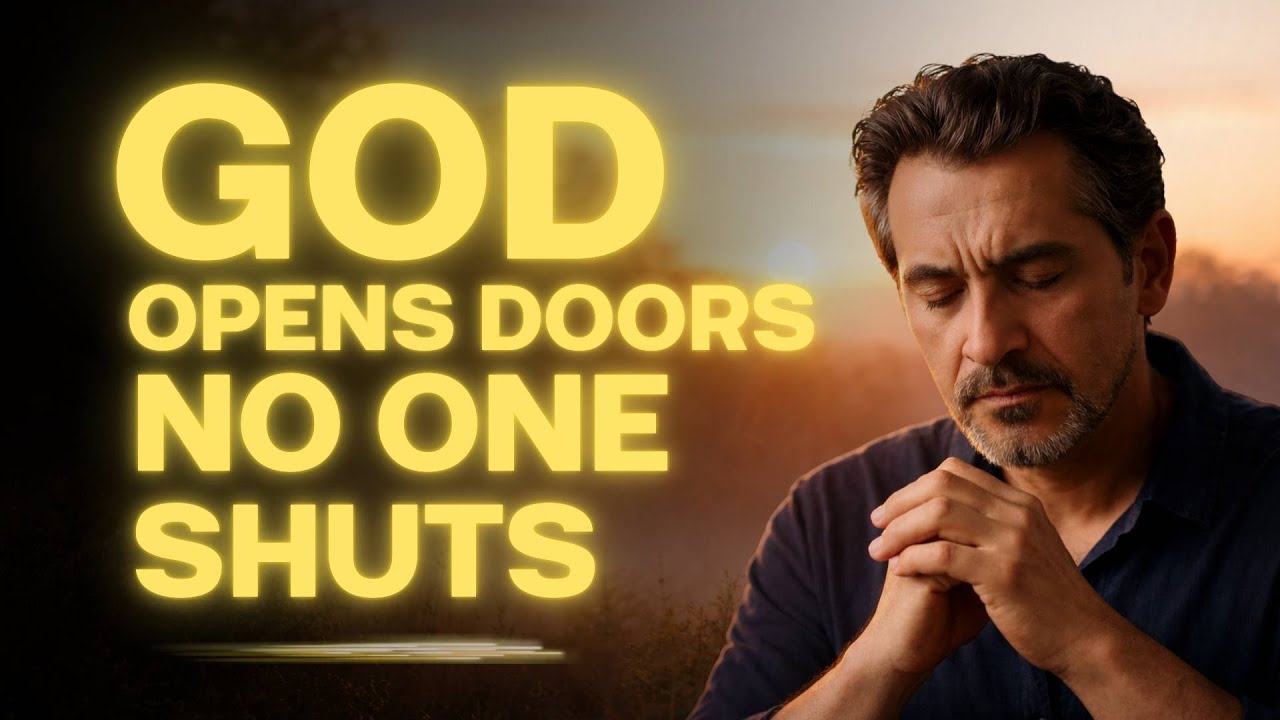 God Opens Doors No One Shuts /Prayers of peace/morning prayers