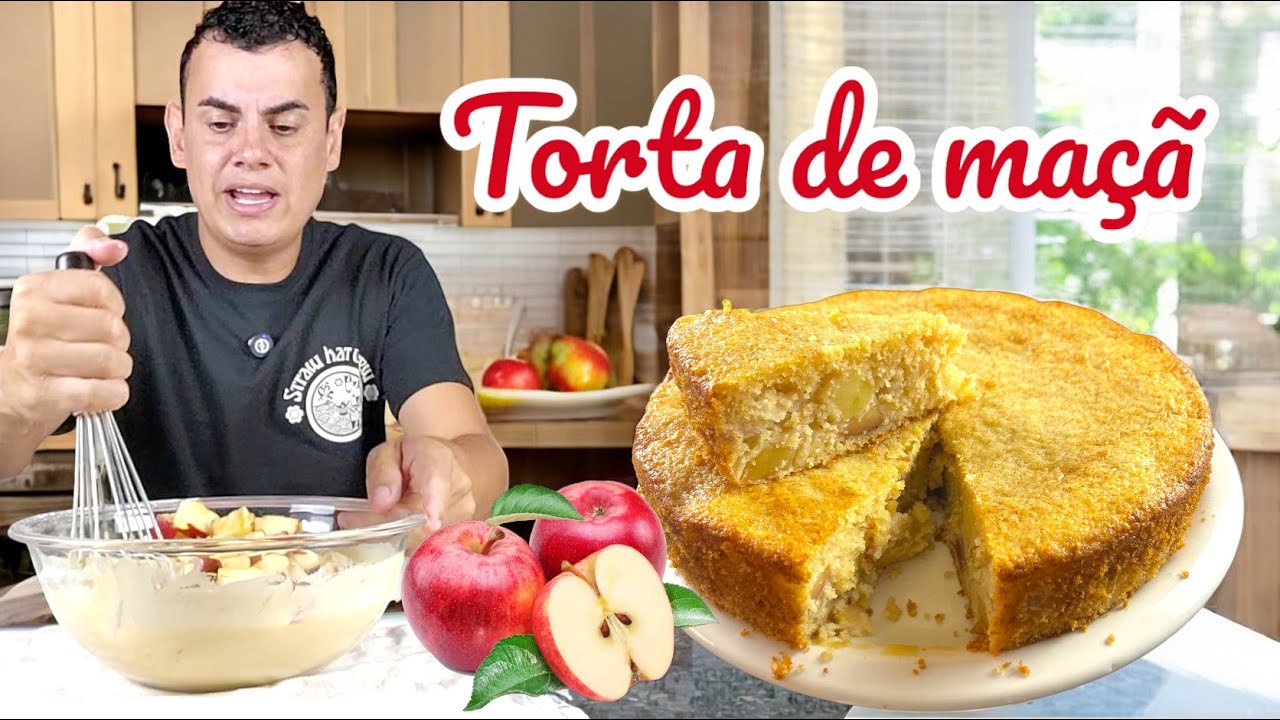 TORTA DE MAÇÃ - Fubá online