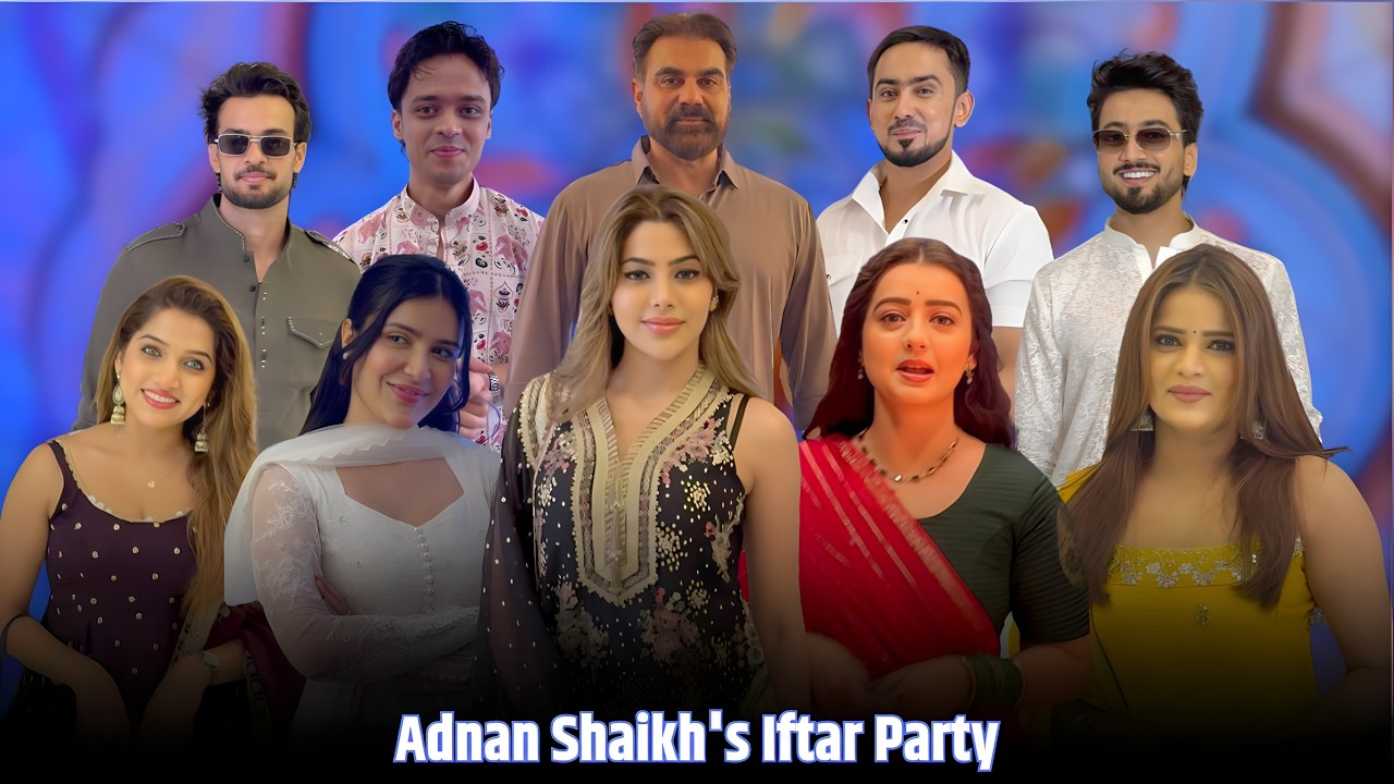 Adnan Shaikh's Iftar Party | Arbaaz Khan, Khan Zaadi, Chahat Pandey, Mr Faisu, Nikky Tamboli