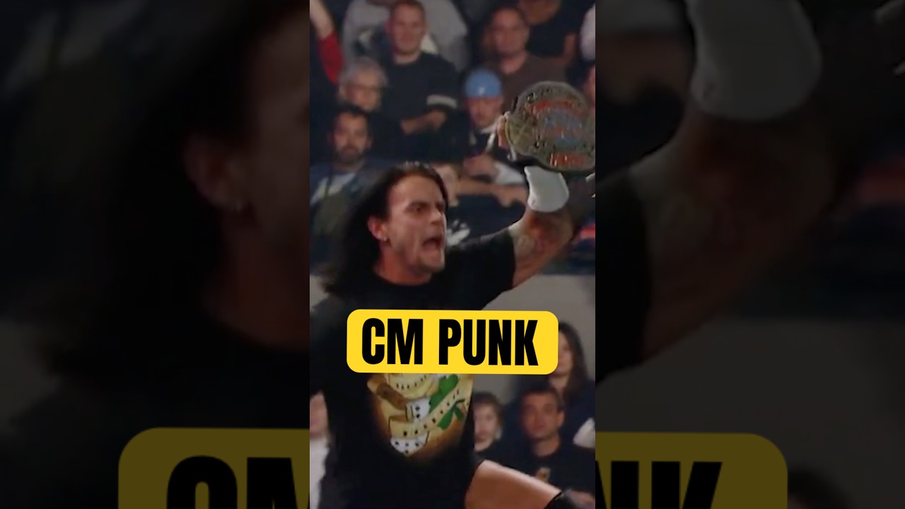 CM Punk as ECW Champion ❌