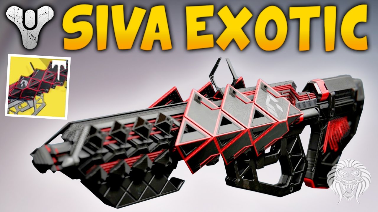 Destiny: OUTBREAK PRIME GAMEPLAY! Exotic Raid SIVA Pulse Rifle Review & Perks (Rise of Iron)