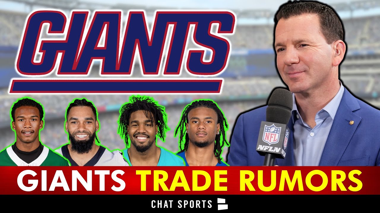 🚨Giants WR Trade Targets via NFL Insider Ian Rapoport & NFL Network | NY Giants Rumors