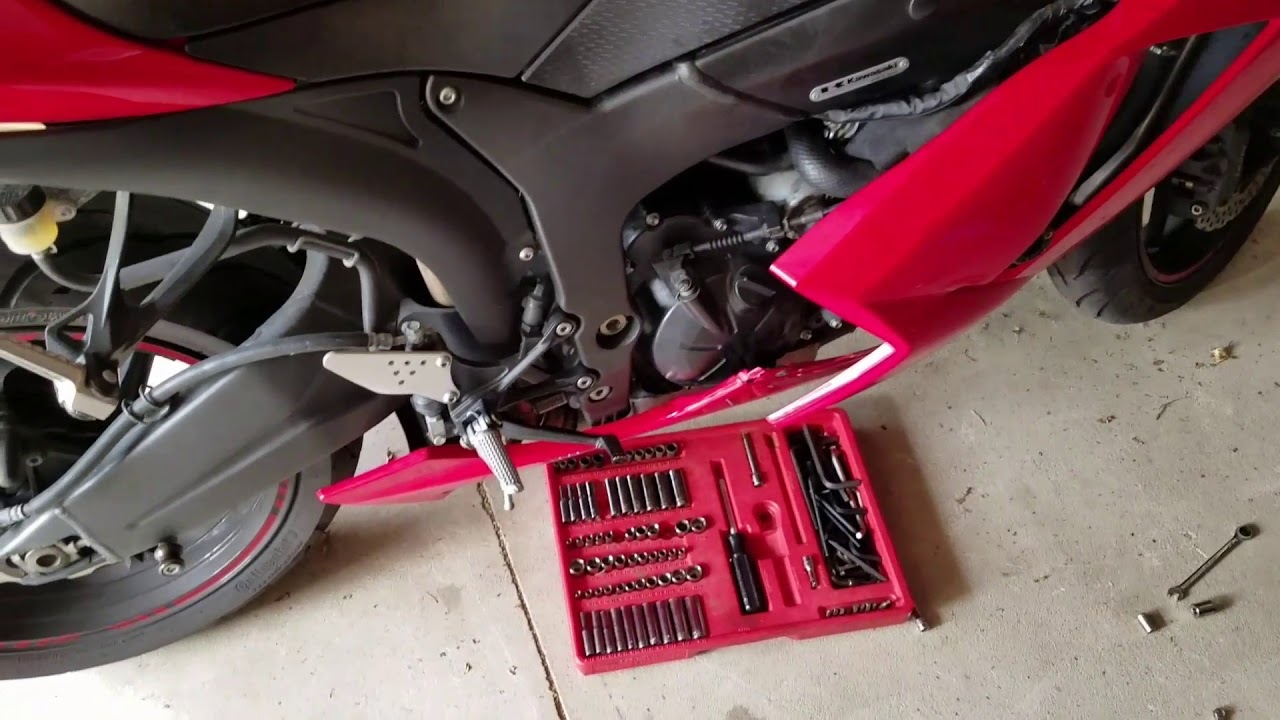 2007 2008 Kawasaki ZX6R Сброс CCT (дребезжание Kawi Tiking)