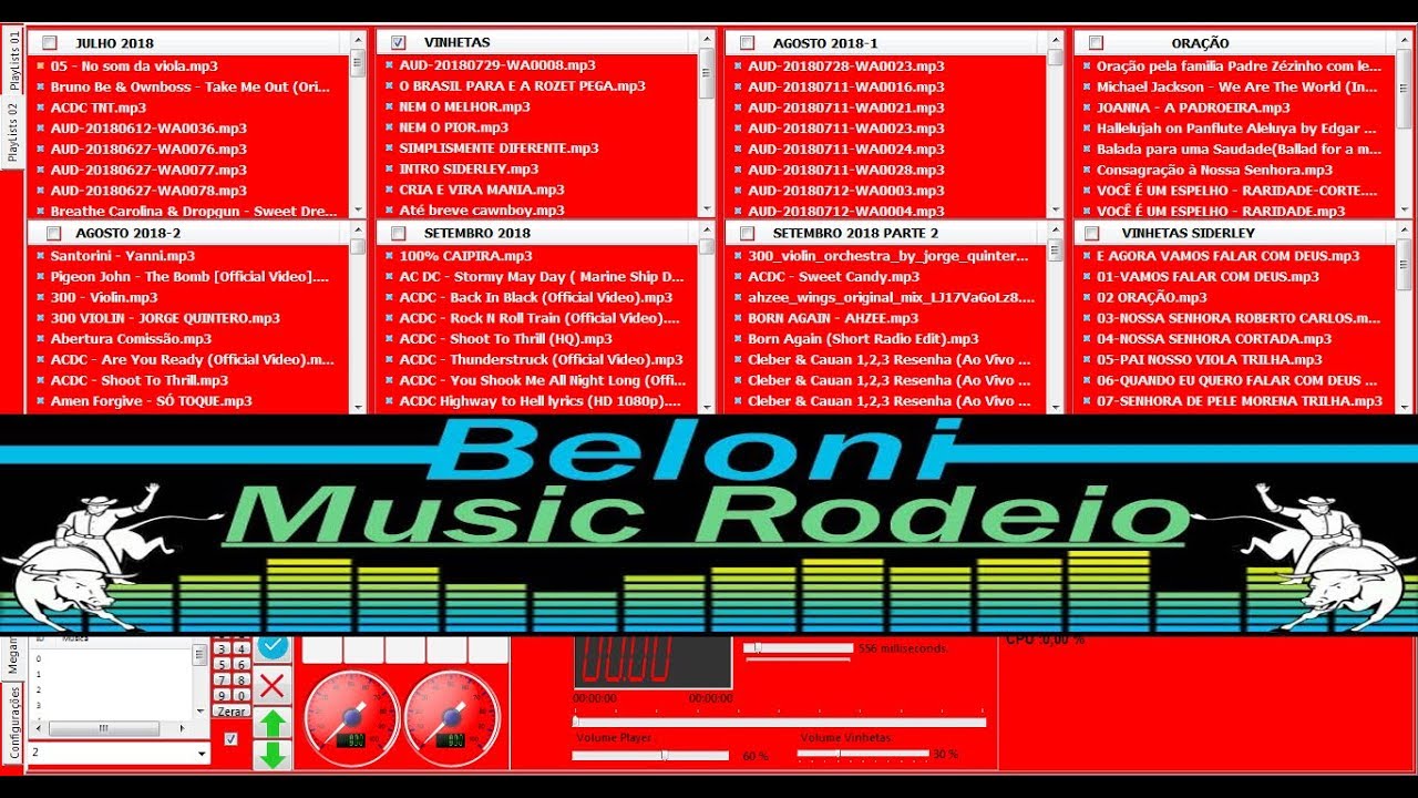 MÚSICAS,TRILHAS E EFEITOS PARA DJ E SONOPLASTA DE RODEIO, ATUALIZADO 2025