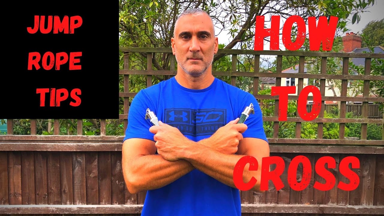 Why you're tripping on your jump rope when you cross for beginners