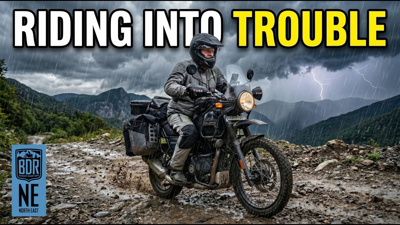 NEBDR Day 9: Riding Solo Into the Fog — And an Oil Scare I Didn’t Expect