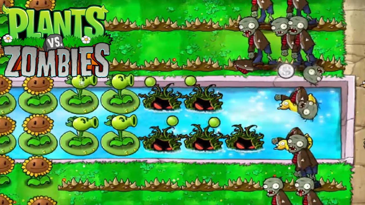 İDDİA ! SADECE DİKENLER İLE OYNA - PLANTS VS ZOMBIES # 35