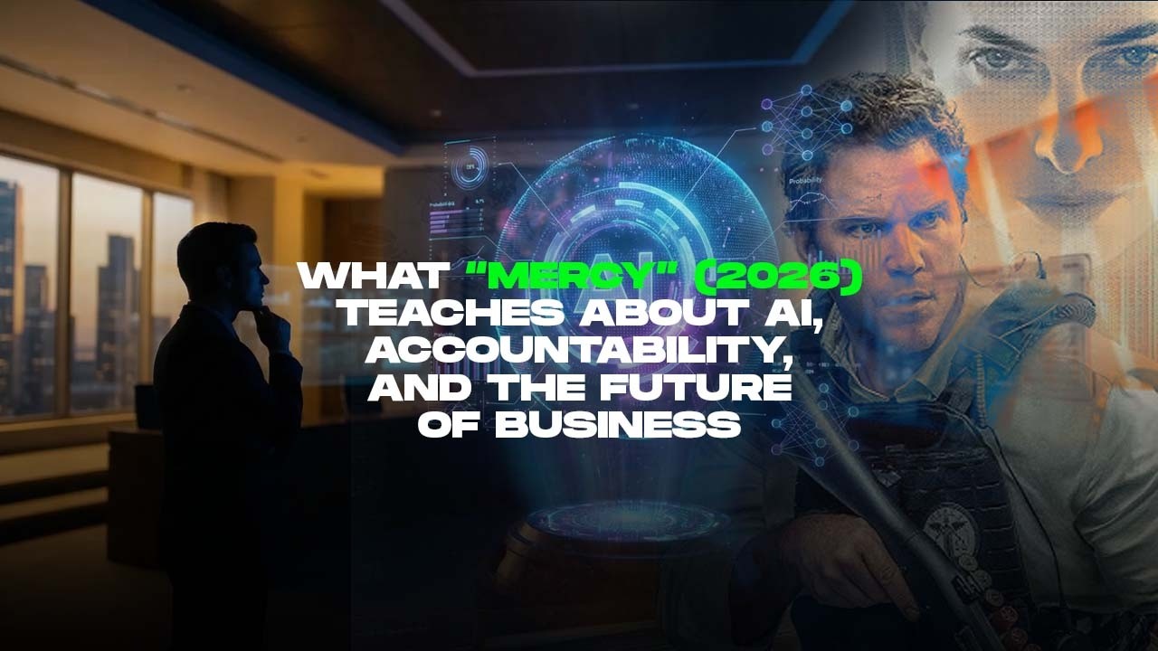 What &ldquo;Mercy&rdquo; (2026) Teaches About AI, Accountability, and the Future of Business