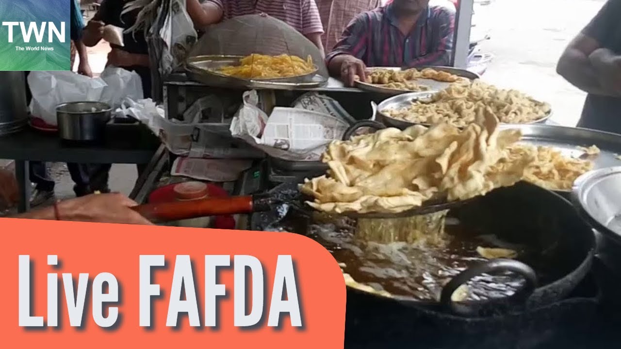 Live Fafda - Famous Gujarati Food