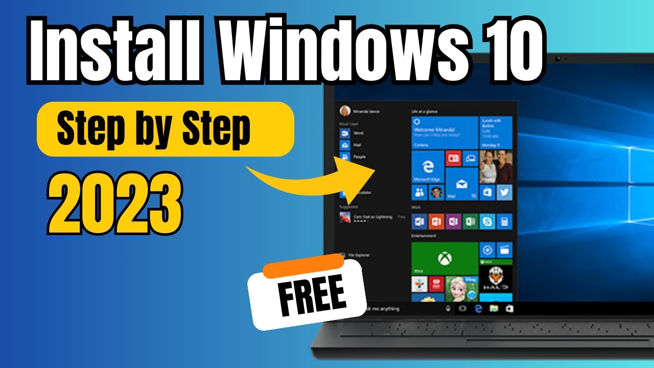 How to Install Windows 10 in 2025 (Step by Step) EASY