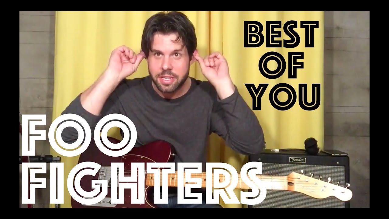 And The Winner Is... BEST OF YOU BY FOO FIGHTERS! (Guitar Lesson)