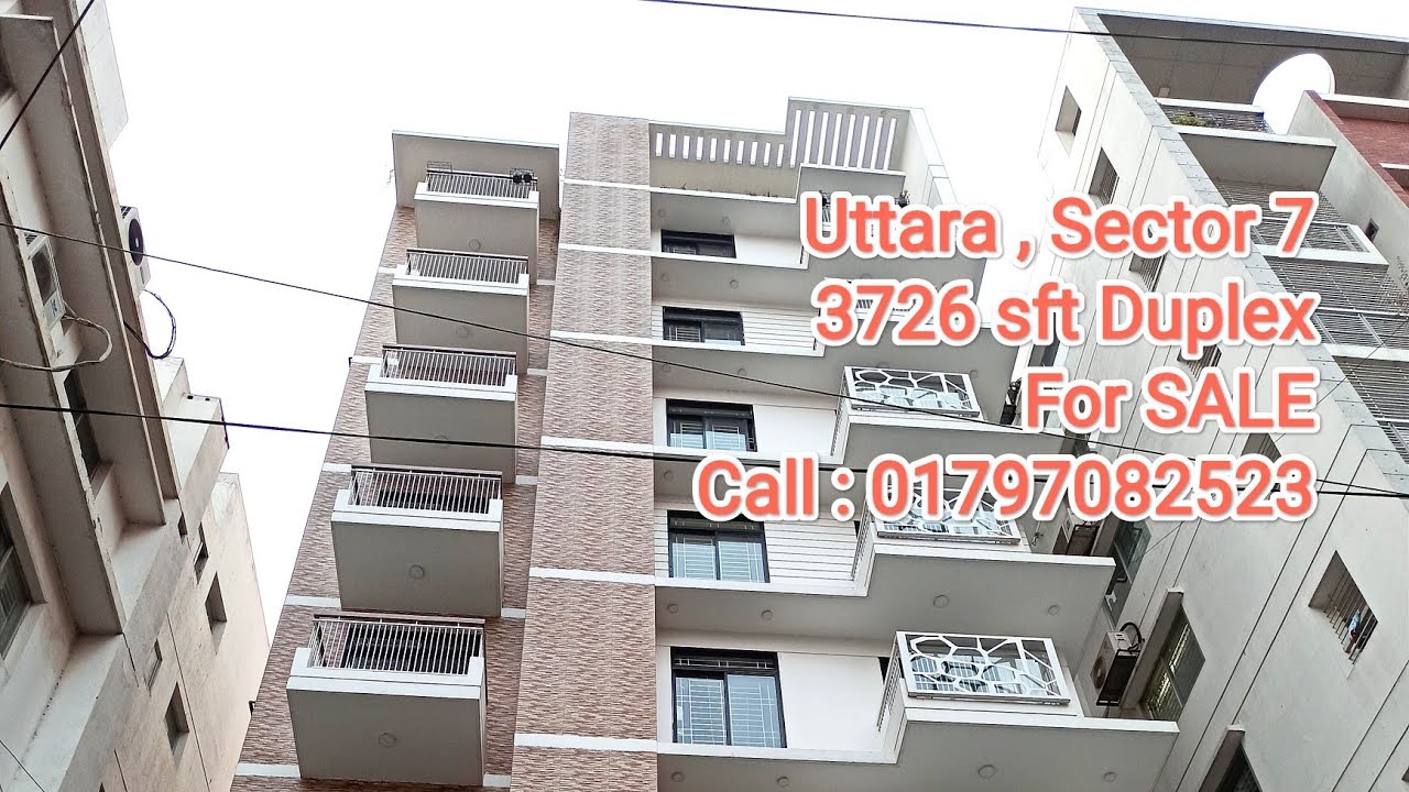 Uttara || Sector 7 || Duplex || 3726 sft brand new for SALE || Property Shop BD || Ep-98