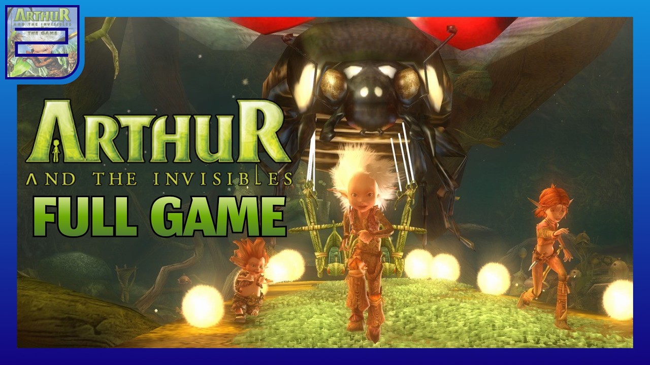 Arthur and the Invisibles | Arthur and the Minimoys [PS2] Full Game Walktrough 100% | Longplay