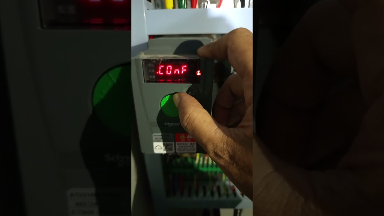 Schneider ATV 310 VFD Parameters Settings for Forward Reverse and Potentiometer Operation 