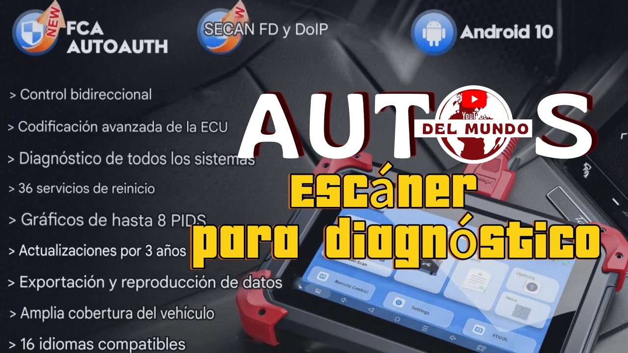 Xtool D7 Escáner  para diagnóstico automotriz semi profesional Barato y capas