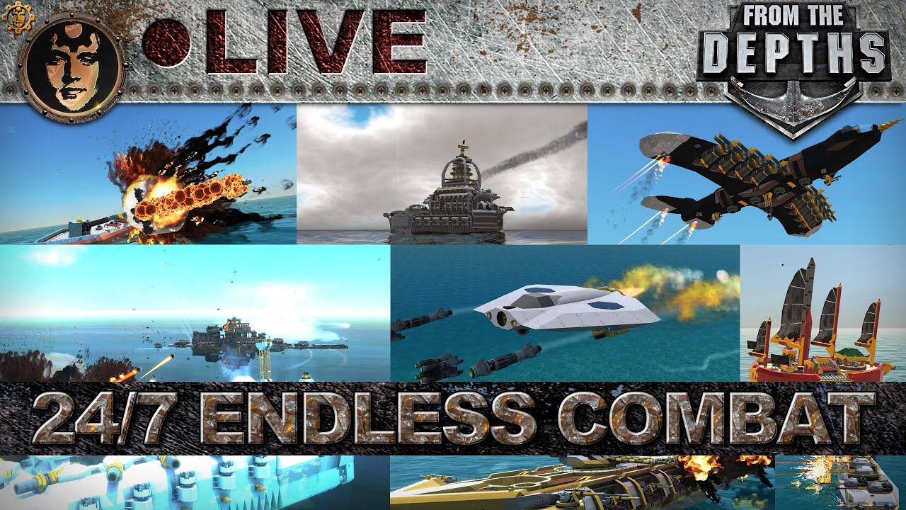 From the Depths Battleship Battles & Tournaments &infin; Non-Stop Entertainment!