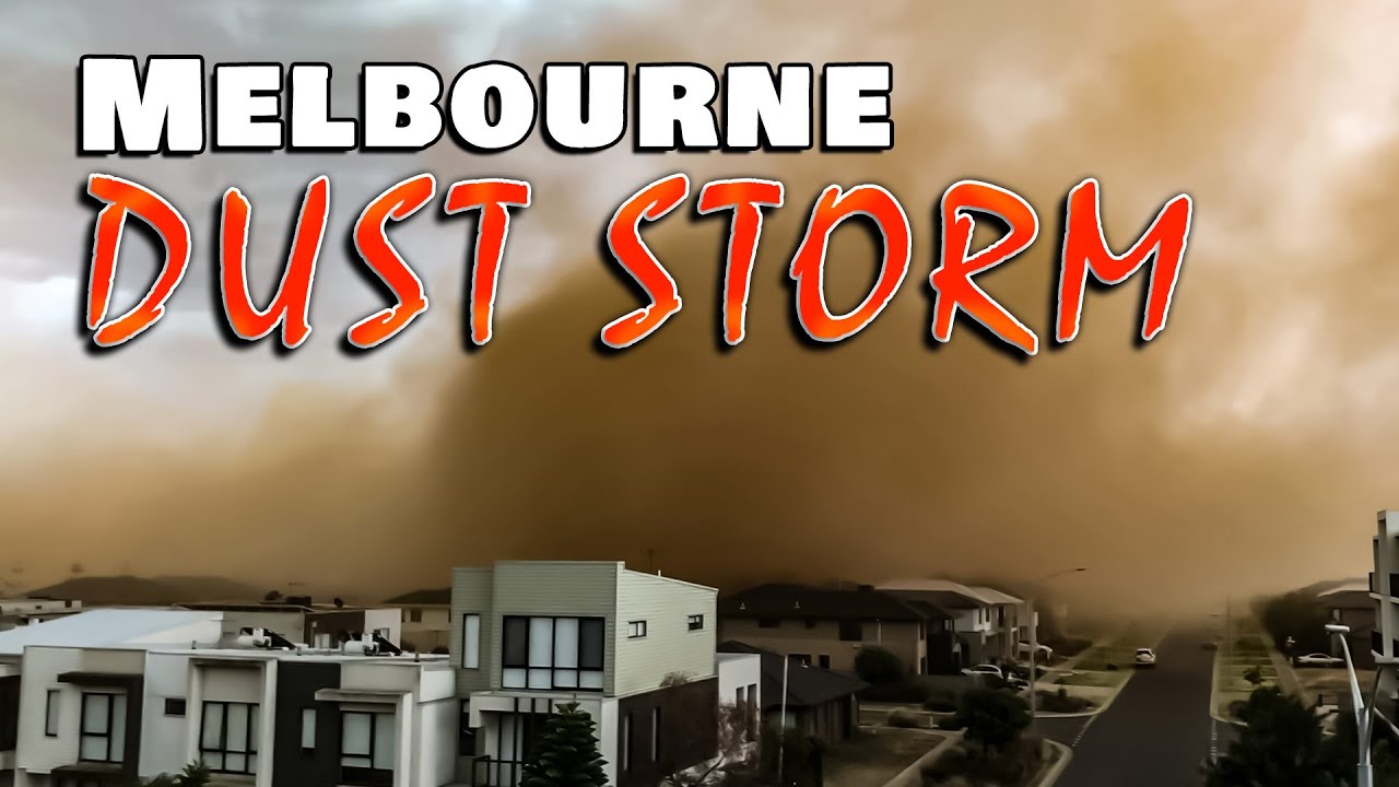 Dust Storm impacts Melbourne, Victoria - 13 Feb 2024