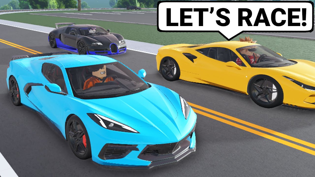 Supercar Owners Challenge Me to A Race in Wayfort! (Roblox)