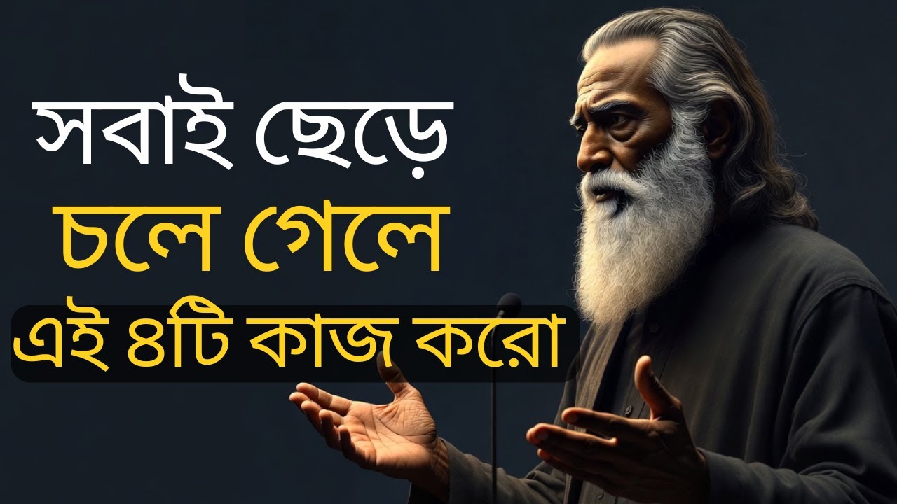 সবাই ছেড়ে চলে গেলে এই ৪টি কাজ করো | When Everyone Leaves You, Do These 4 Things