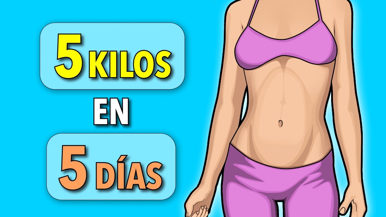 PERDER 5 KILOS EN 5 D&Iacute;AS - DESAF&Iacute;O DE P&Eacute;RDIDA DE GRASA