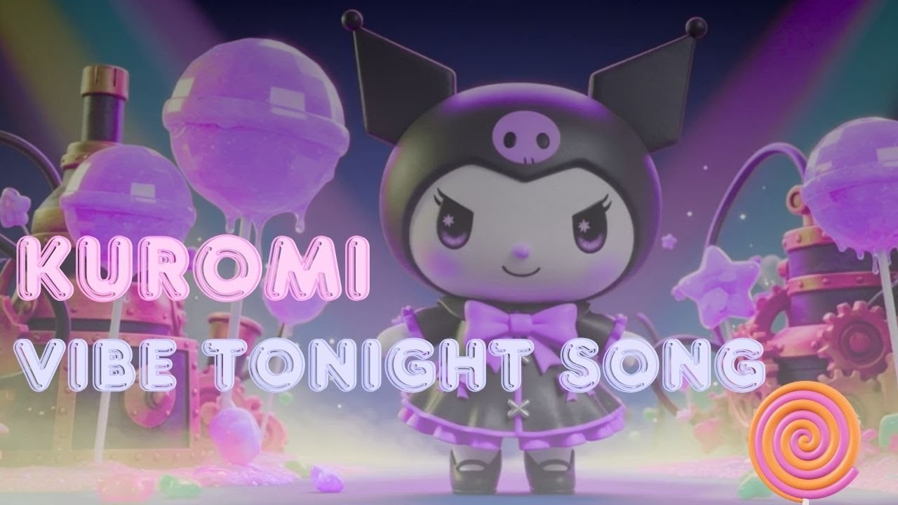 ''Kuromi Vibe Tonight'' Song 🎀 | 3D Kawaii Punk Dance Animation