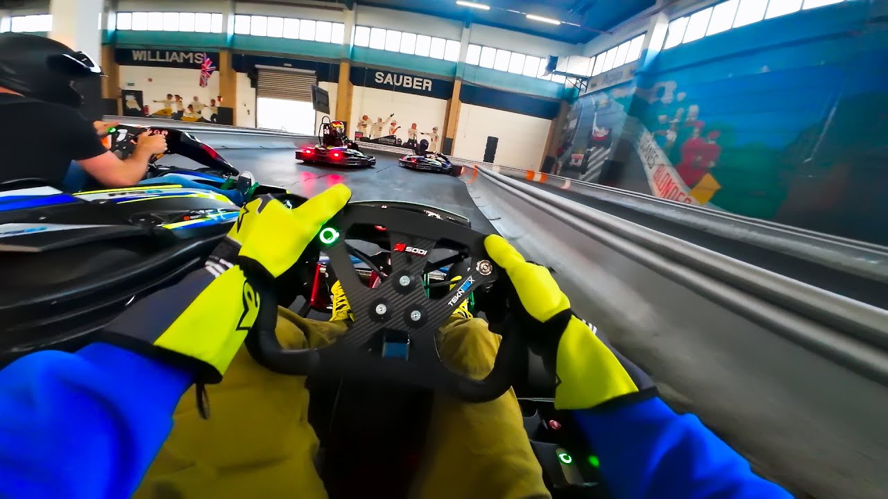 Karting, SWS Race 1/3, RS Speedworld Kaarst, 03.06.2025, Crash in 1st Lap , then Catch-Up
