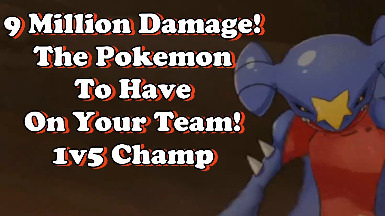The Solo Machine | 1v5 Specialist | 9 Million Damage Garchomp (Pocket Incoming Pokemon)
