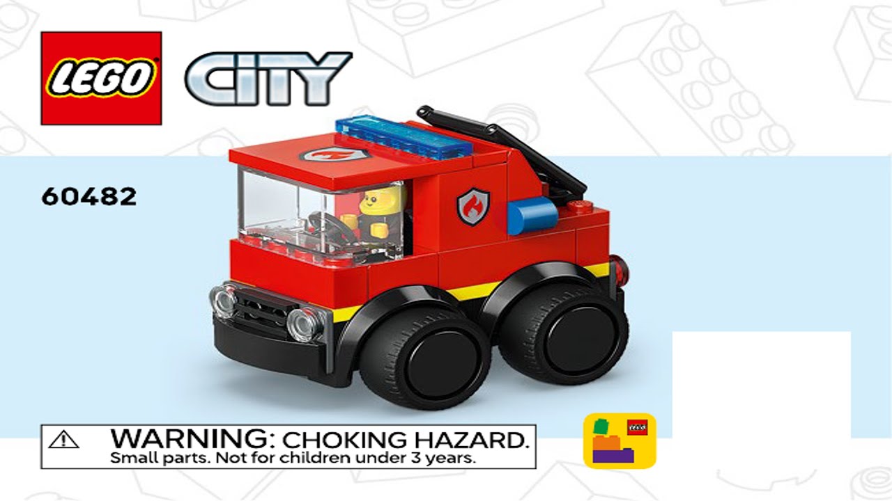 LEGO Instructions - City - 60482 - Fire Engine - Rides