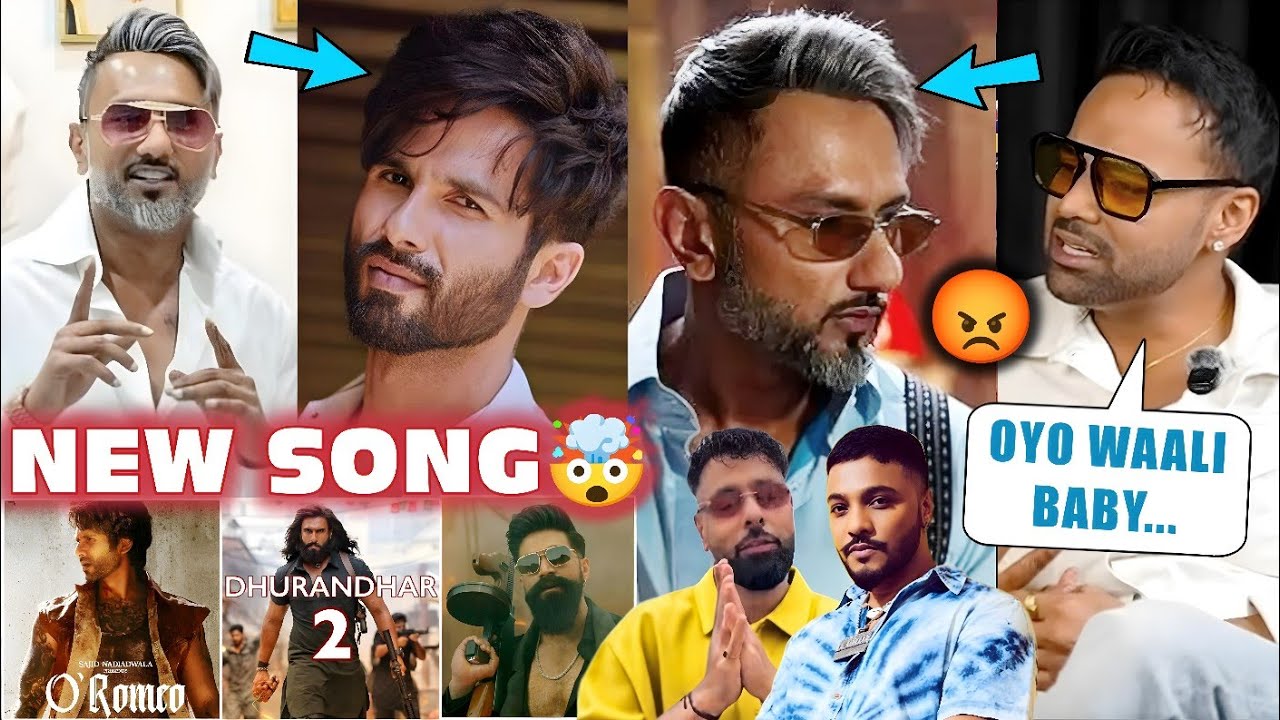 YO YO HONEY SINGH ROMEO SONG WITH SHAHID KAPOOR? 🤯 DHURANDHAR 2? TOXIC? BADSHAH, RAFTAAR
