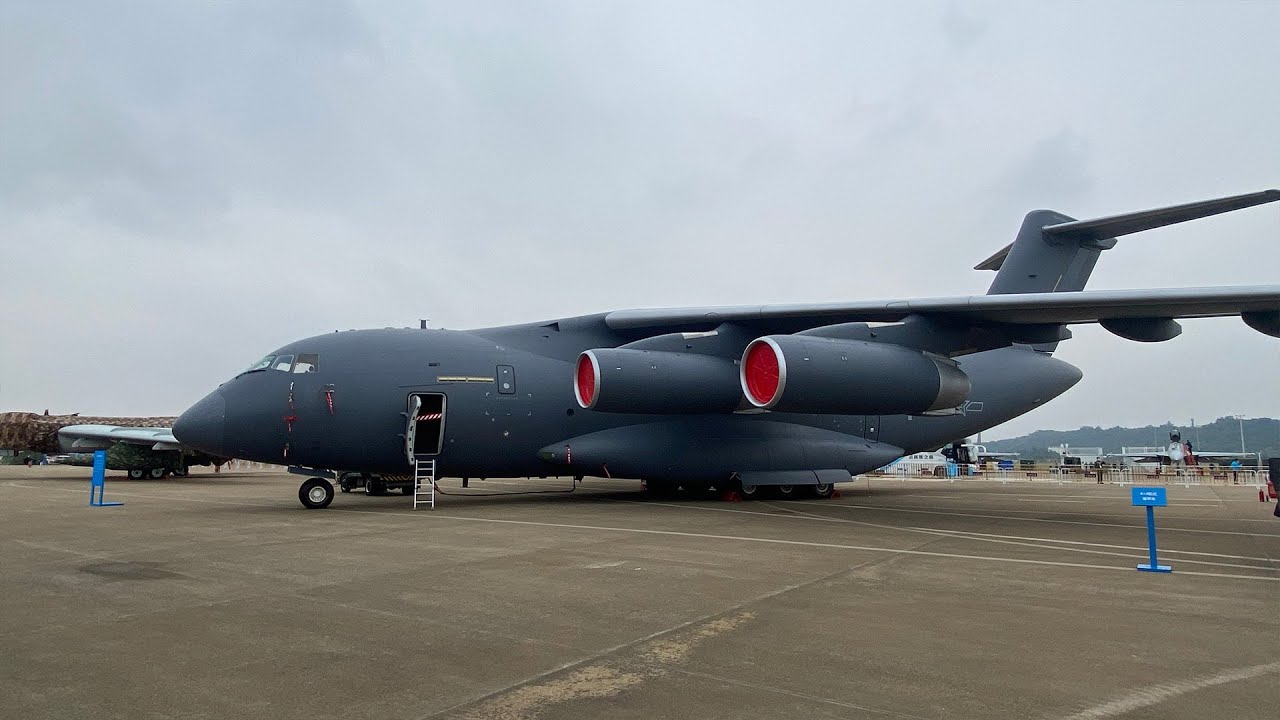 A look at China's Y-20A military transport aircraft