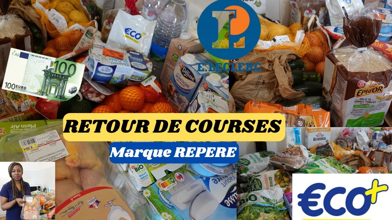 100&euro; CHEZ LECLERC retour de courses sp&eacute;cial: ECO+, Marque REPERE