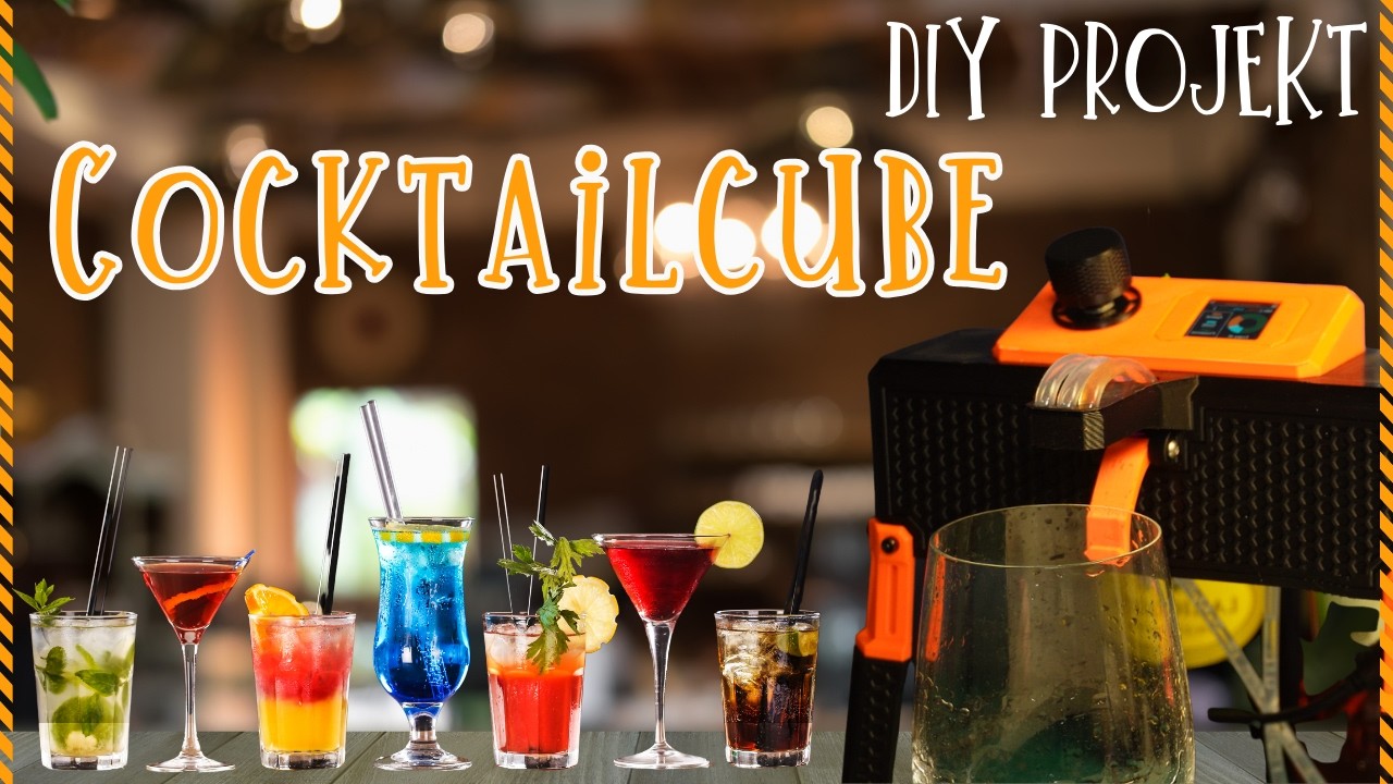 DIY Cocktailmixer - Immer perfekt gemischt mit dem Cocktailcube.