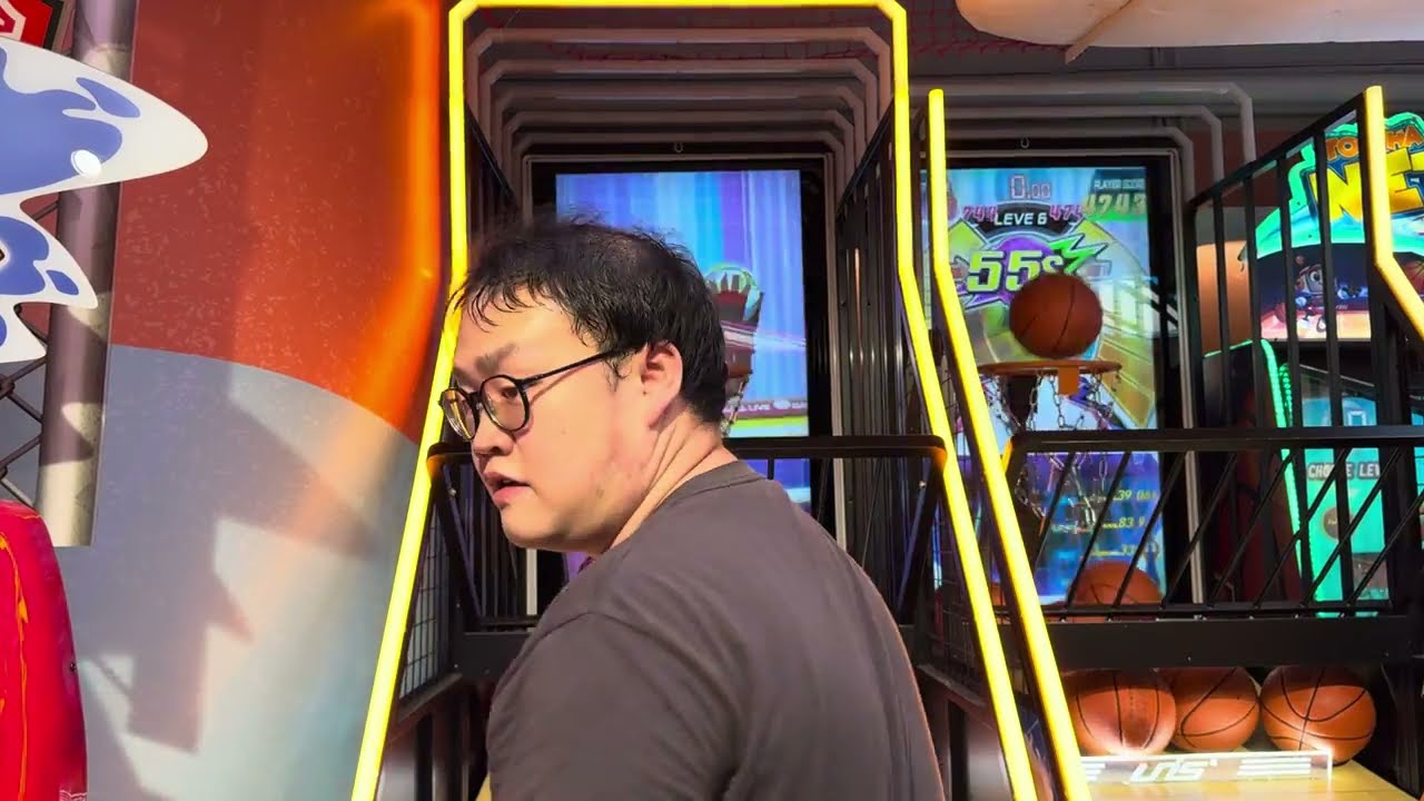 15/2(久違再去這個場❗️) （熱身一局）愉景新城冒險樂園炫動二代籃球機7個球4423分（簡單）