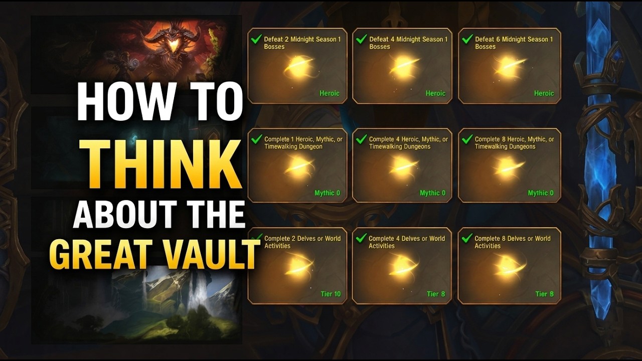 How to Choose the Best Great Vault Item in WoW Midnight (Think Like a Pro)