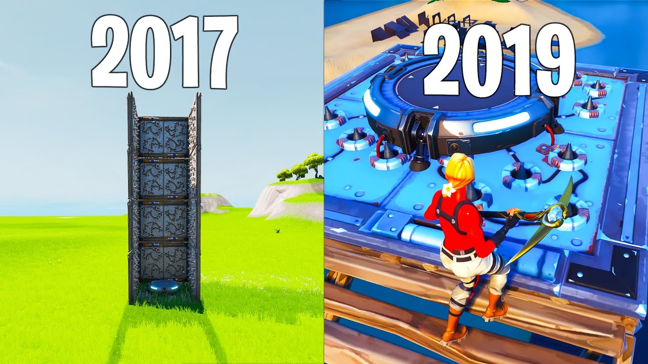 Evolution of Fortnite Tricks (2017-2019)