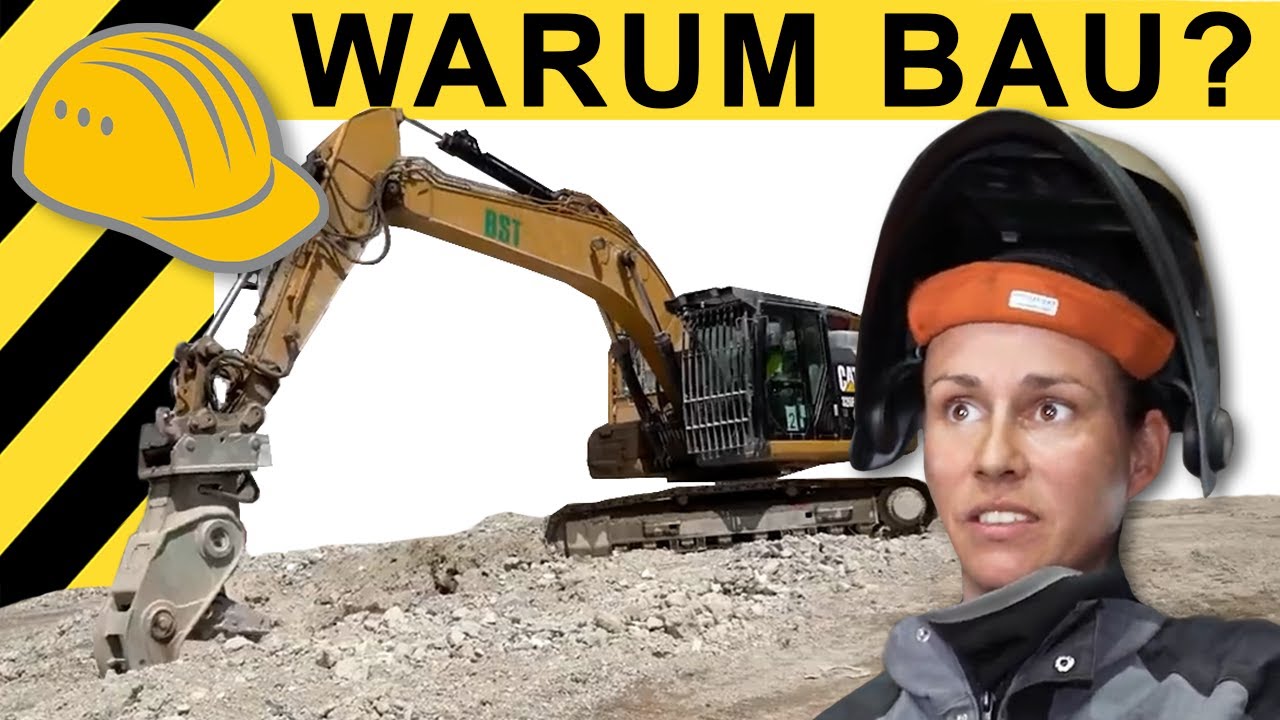 TRAUMJOB BAUSTELLE - Warum Jenny auf Bagger statt Büro steht!