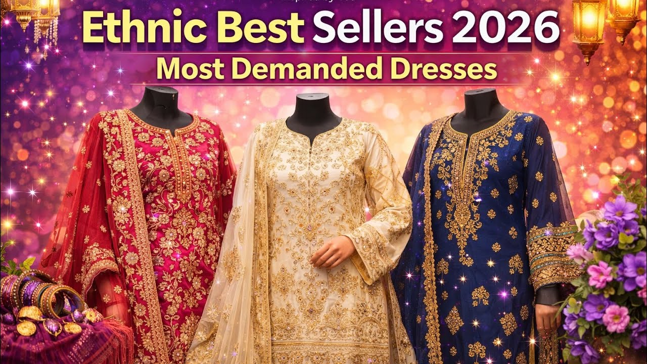 Ethnc New Collection 2026 | Most Searched Heavy Dresses in Pakistan