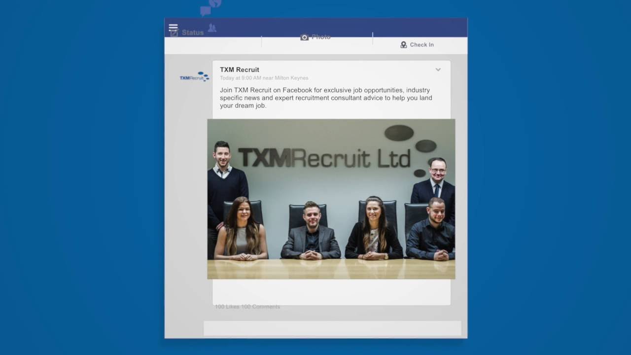 TXM Recruit - Facebook