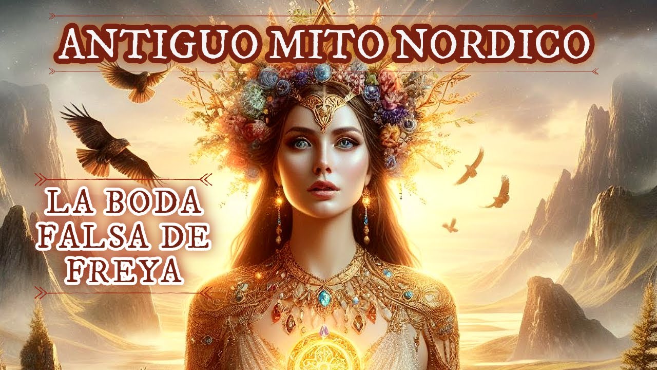 🌙 Antiguo Mito Nórdico 📖 La boda falsa de FREYA #cuentoparadormir #mitosyleyendas #mitologianórdica