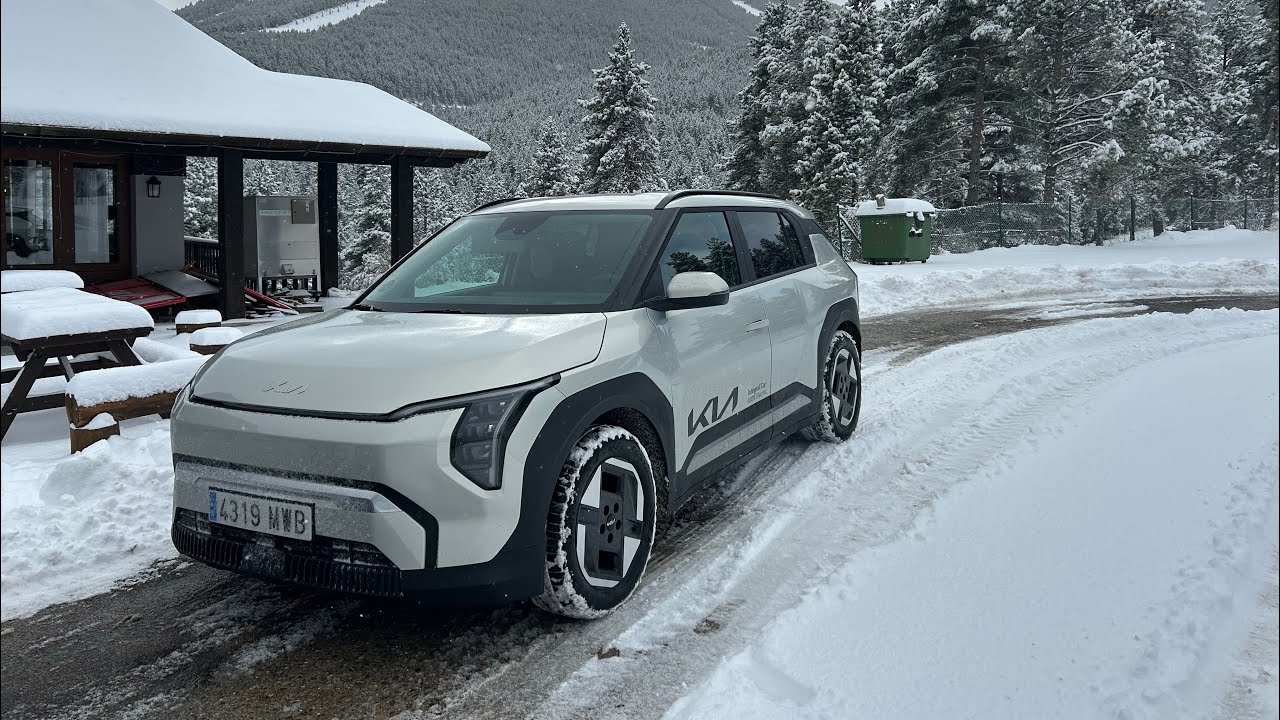 Kia EV3 - Nos llevamos el Top Ventas Enero 2025 (417 uds) a la pistas de Ski
