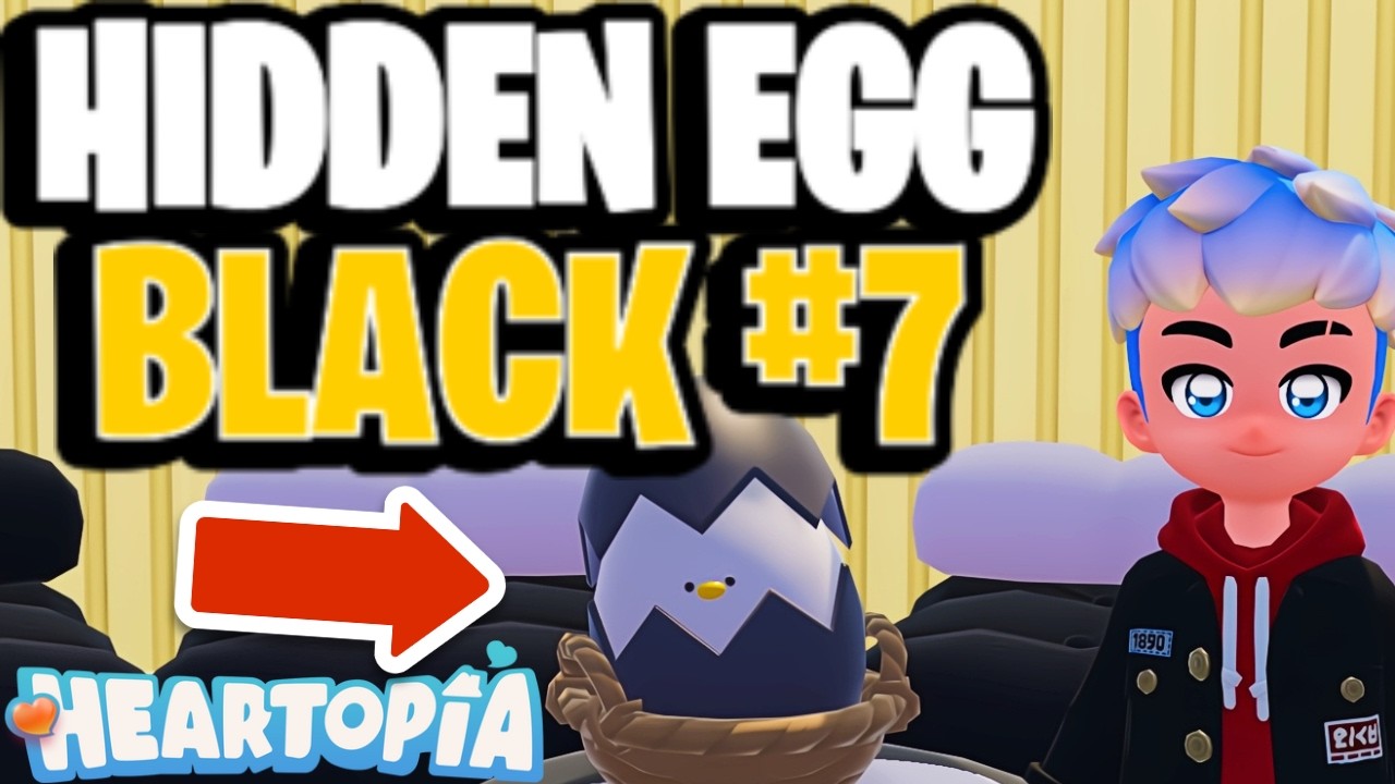 Hidden Black Cracked Egg Location + Double Tokens Explained | Winter Event (Egg #7) &ndash; Heartopia