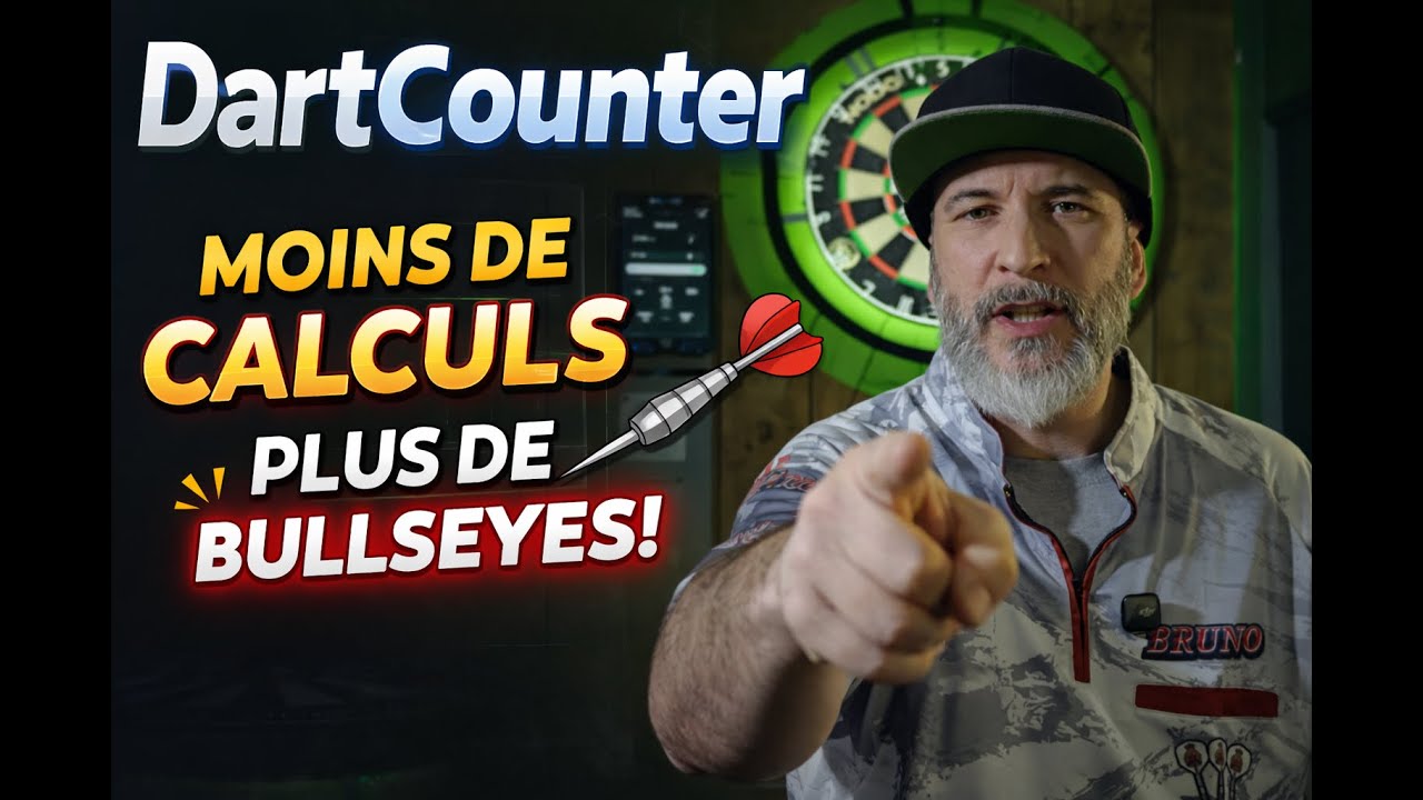 Presentation de l'application pour jouer au dards Dartcounter #darts #dartcounter #gameon