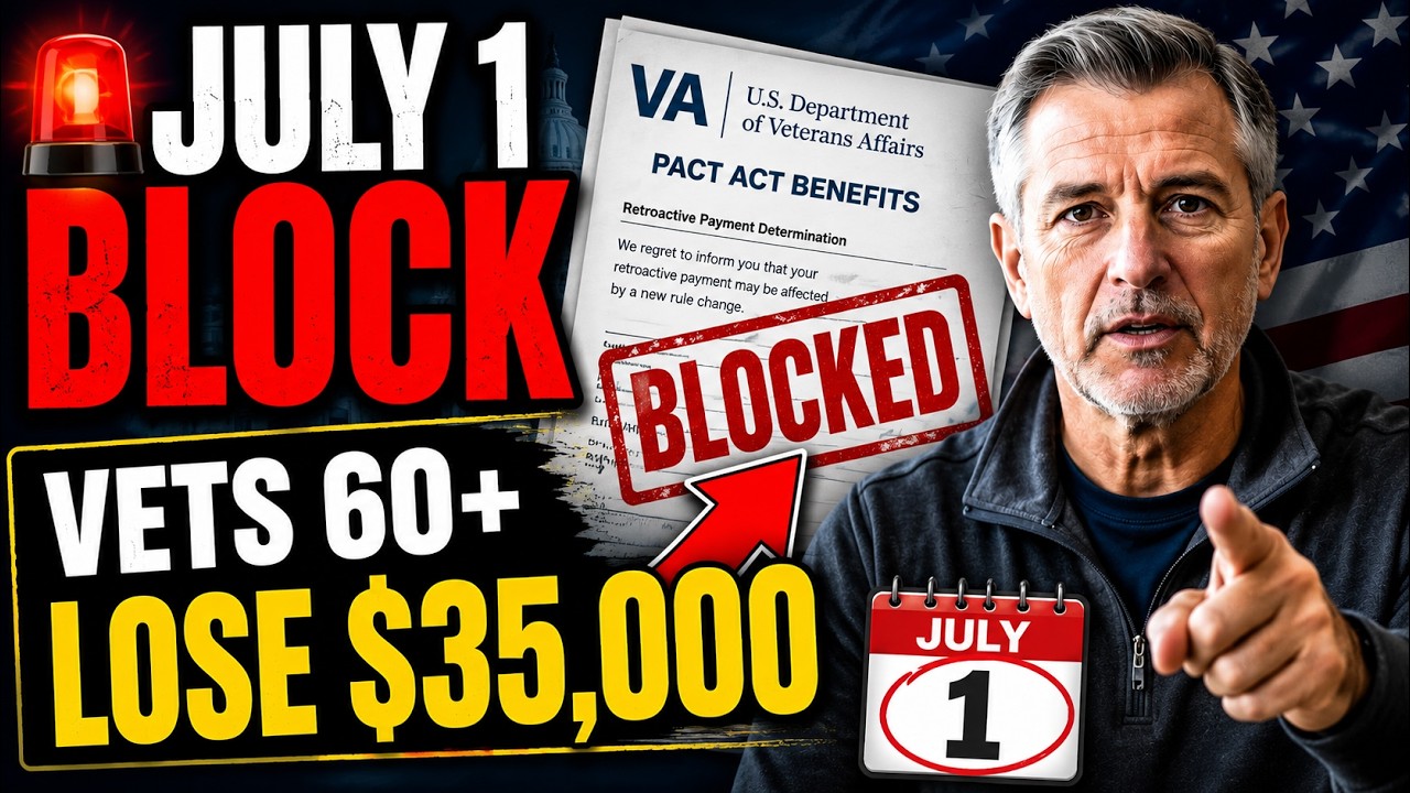 🚨 NEW VA RULE BLOCKING PACT ACT BACK PAY &ndash; VETERANS 60+ MUST ACT BY JULY 1