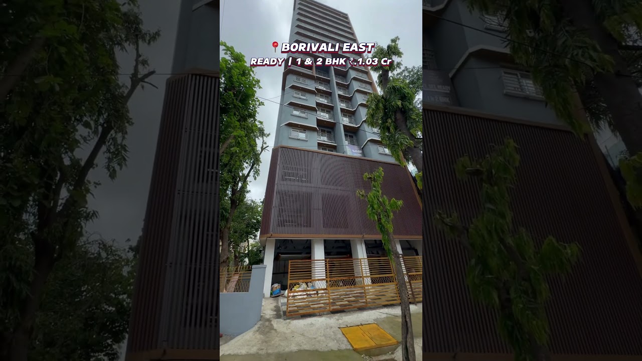 Borivali East 1 & 2 Bhk ₹.1.03 Cr Onwards 👀👌 #mumbairealestate